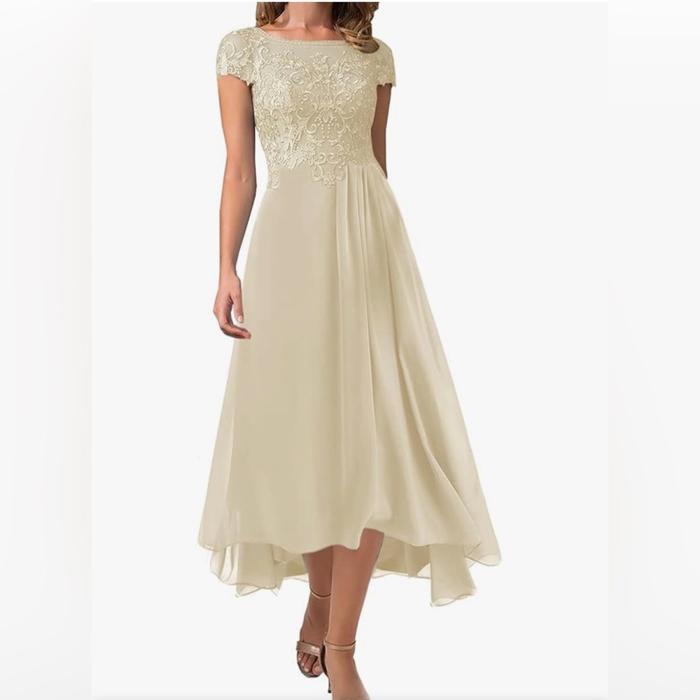 Gown Gallery Champagne Formal Dress